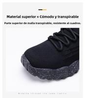Calcetines tejidos con mosca con cordones, zapatillas de moda. - details 6
