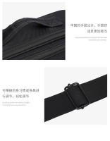 Bolsa de maquillaje portátil de gran capacidad para maquilladores profesionales, tatuajes, decoración de uñas, estuche de almacenamiento multifuncional - details 21