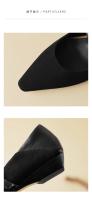 Zapatos Mary Jane de Lujo para Mujer Nueva Primavera y Otoño Piel de Oveja Francesa - details 5