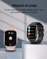 2024 Reloj Inteligente Hombres Mujeres, Smartwatch con 2,01
