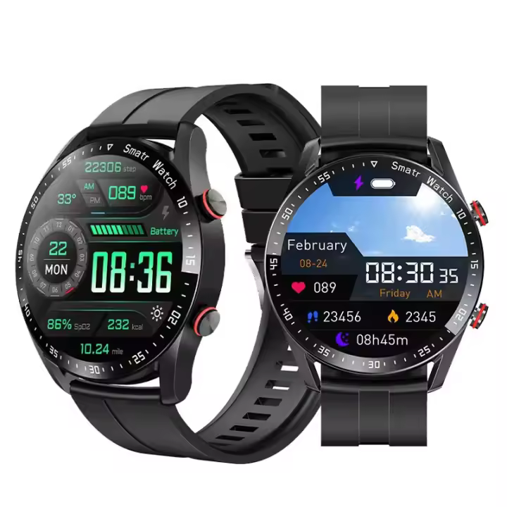 El reloj deportivo inteligente para hombre puede monitorear la frecuencia cardíaca, el teléfono para dormir, funciones potentes - 1