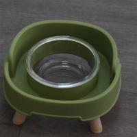 Cuenco de plástico para perros y gatos, protege las vértebras cervicales, cuenco de cuatro patas para mascotas de gran capacidad con soporte elevado, antiasfixia - details 5