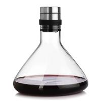 Botella grande súper clásica con tapón rápido, 1000ml, hecha a mano, cristal, vino tinto, separador de brandy, bar en casa, botella de vino, tarro - details 2