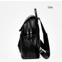 Mochila de cuero de alta calidad para Mujer, Bolso de hombre Femenino Vintage, Bolso de viaje para Mujer, Mochilas escolares para Niños - details 14