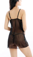 Conjunto de lencería de encaje para mujer, picardías, talla M-5xl, rojo, negro, azul - details 14