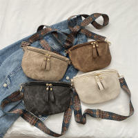 Bolso de Cintura de Cuero PU de Lujo Diseño Vintage de Color Sólido Bolso de Hombro de Moda para Primavera/Verano - details 8