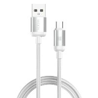 Cable USB a Micro B de 5V/3.4A 18W Cable de datos del cargador del teléfono móvil de carga rápida para teléfono Cable USB trenzado de poliéster de 16 hilos Micro de carga rápida 1M/2M/3M - details 0