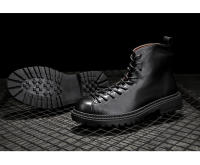 Botas de cuero de alta gama para hombres zapatos de piel de vaca pura zapatos altos de piel de vaca de primera capa - details 20