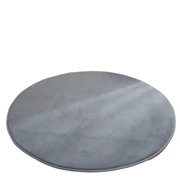 Alfombras Salón Redonda Pelo Corto,Alfombra Habitación Dormitorio Lavables Alfombra Antideslizante Muy Suave para salón o Dormitorio - 1