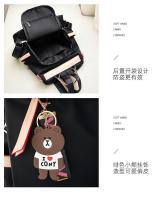 Mochila antirrobo para mujer, nueva mochila pequeña de viaje de lona de tela Oxford versátil a la moda, bolso escolar de gran capacidad - details 3