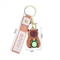 Llavero de Capybara Creativo Colgante de Dibujos Animados Encanto de Muñeca para Mujeres - details 5