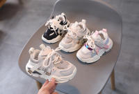 Zapatos Deportivos informales de cuero para niños y niñas, zapatillas de malla para correr, transpirables, suela suave - details 9