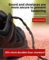 Nuevo estilo, zapatillas de entrenamiento para correr para hombre, zapatos de entrenamiento de lucha contra incendios resistentes al desgaste del verano, transpirables, antideslizantes, negros - details 4