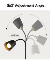 Modern Simple floor lamp Iron LED Standing Lamp Adjustable Lamp For Living Room Office Reading Bedroom Study Decor Lighting - details 2
