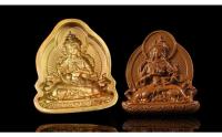 Limpiando de cobre puro como limpieza de moldes, arcilla y agua de barro, presentando el Vajrasattva - details 9
