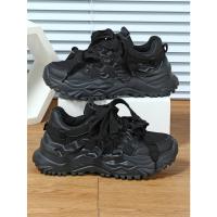 Zapatillas de deporte con plataforma para mujer, zapatos deportivos cómodos, informales, aumento de altura, para caminar, talla 35-44 - details 10