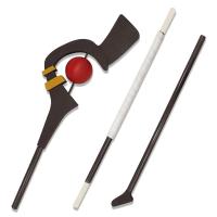 LANGMAO Anime Wand KonoSuba Megumin Arma Bastón Bastón Bendición de Dios en este maravilloso mundo Disfraz de Halloween Accesorios de cosplay - details 3