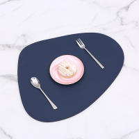 Manteles individuales y posavasos de piel, manteles individuales y posavasos lavables de PVC, resistentes al calor, antideslizantes, antimanchas, aptos para mesa de cocina, 39x33cm - details 5