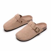 Zapatos de corcho para hombre y mujer, zapatillas de Punta cerrada, zuecos de corcho, sandalias de jardín - details 8