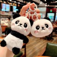 Lindo llavero de dibujos animados de Panda muñeco de peluche colgante de niña regalo - details 4