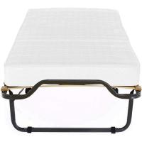 Cama plegable con almohada incluida + almohada gratuita, estructura resistente y 4 ruedas - details 7