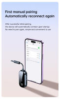 Transmisor y receptor estéreo con Bluetooth 5,4, 2 en 1, 3,5mm, AUX, adaptador inalámbrico de Audio para avión, micrófono para TV, PC, auriculares, coche y avión - details 14