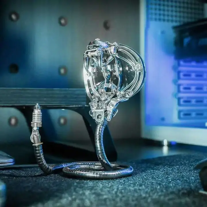 Rompecabezas de Metal Pythón DIY Juguete de Serpiente Mecánica de Alta Precisión - 1
