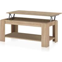 Mesa de Centro Elevable Mesa Auxiliar de Roble Canadiense Acabado en Roble - details 4