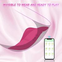 Leten Vibrador Wearable Bluetooth Controlo Aplicativo Inalámbrico Estimulador de Clítoris en Forma de Huevo Juguetes para Parejas 18+ - details 1