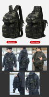 Mochila táctica militar Molle para hombre, bolso multifuncional para acampar, escalar, senderismo, un solo hombro - details 8