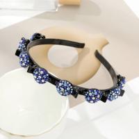 Diadema fija con flequillo de diamantes de imitación antideslizante, accesorios para el cabello dulces, bandas para el cabello con Clips, tocado de estilo coreano, Aro para el cabello brillante - details 7