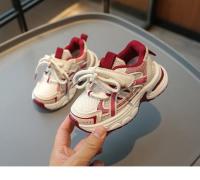 Zapatillas deportivas informales para niños y niñas, zapatos de malla transpirable, resistentes al desgaste, con gancho y bucle, a la moda, novedad de otoño, 2024 - details 5