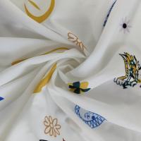 2025 primavera nueva ropa de mujer europea y americana moda suelta impresión solapa corbata burbuja manga camisa vestido 661 - details 11
