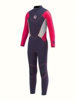 Trajes De Neopreno Completos Con Cremallera Trasera De 3 Mm Para niños y Niñas, Trajes De Baño Térmicos De Neopreno Para Buceo - details 4