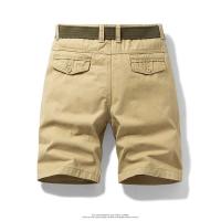 Pantalones Cortos Trabo para Hombres Cinturón de Algodón Medio, Ajuste Suelto, Estilo Casual, Novedad de Verano 2024 - details 7