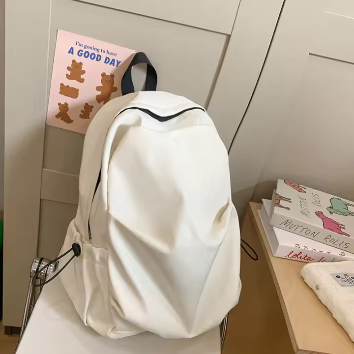 Mochila de Nylon de Gran Capacidad Estilo Moderno para Chicas, Hombres, Estudiantes de Universitarios Bolso de Viaje y Moda - 1