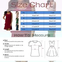 Vestido Maxi sin Mangas Elegante para Mujer Vestido Casual de Boda con Chaleco de Diamante - details 5