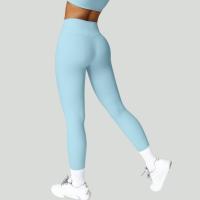Pantalones de Yoga de cintura alta para mujer, pantalones para correr y Fitness, ropa externa, adelgazamiento, levantamiento de cadera, pantalones deportivos ajustados para ejercicio - details 3