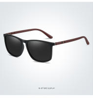 Toyear-gafas de sol polarizadas cuadradas Vintage para hombre, gafas de sol clásica masculinas de diseñador de marca de lujo TR90, montura para conducir y pescar - details 11