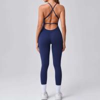 Ropa deportiva de fiesta para mujer, gimnasio mejorado, ropa para eventos, azul marino, beige y rosa, 2025 - details 6