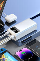 PowerBank (batería externa) 30000mAh ~ 80000mAh PD22.5W, carga rápida + tipo C * 1 + USB * 4 + luz LED - details 4