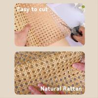 Malla de Ratán Natural de 16 Pulgadas de Ancho y 40 Pulgadas de Largo (3.3 Pies), Rollos de Malla de Ratán para Muebles, Sillas, Armarios, Techos - details 5