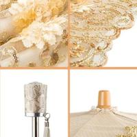 yellow lace umbrella
