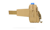 Riñonera para deportes al aire libre, impermeable, táctica, para acampar, color negro, verde, caqui - details 12