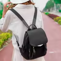 Mochila Oxford de moda para mujer, bolso de hombro impermeable, informal, de gran capacidad, para ir de compras, de viaje, escolar - details 9