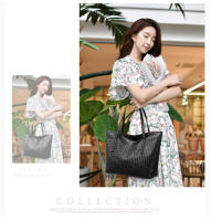 Bolso de mano informal de tela con capacidad para hombro para mujer, bolsa de compras sencilla y grande, a la moda, novedad de 2025 - details 5