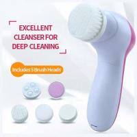 Cepillo Facial Eléctrico 5 en 1 Masajeador de Piel, Limpiador de Poros, Eliminador de Puntos Negros - details 3