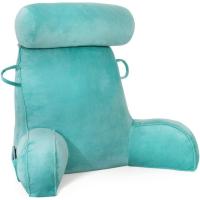 Almohada de Lectura para Cama, Almohada para Reposo en la Cama con Cuello Desmontable y Brazos para Sentarse en la Cama o el Respaldo, Almohada de Lectura Espalda para Trabajar Relajarse - details 7