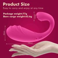 Vibrador Bluetooth para Mujer Estimulación Clitoris y Punto G Masajeador Anal Wearable - details 19