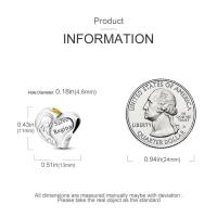 Abalorios de plata 100% auténtica con huellas de pata, joyería fina de cumpleaños para mujer, pulsera de 3mm, regalo con piedra de circón principal - details 23